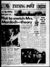 Bristol Evening Post Monday 09 February 1970 Page 1