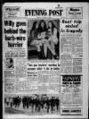 Bristol Evening Post Thursday 19 March 1970 Page 1