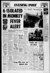 Bristol Evening Post Monday 24 January 1977 Page 1