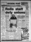 Bristol Evening Post Monday 02 January 1984 Page 1