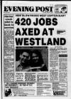 Bristol Evening Post Thursday 05 October 1989 Page 1