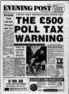 Bristol Evening Post Monday 15 January 1990 Page 1