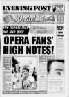 Bristol Evening Post Monday 22 June 1992 Page 1