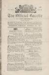 Official Gazette of British Guiana Wednesday 13 December 1893 Page 1