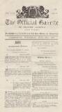 Official Gazette of British Guiana Wednesday 27 July 1898 Page 1