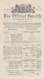 Official Gazette of British Guiana Wednesday 30 November 1898 Page 1