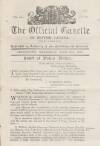 Official Gazette of British Guiana Wednesday 19 April 1899 Page 1