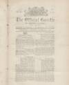 Official Gazette of British Guiana Saturday 11 August 1900 Page 1