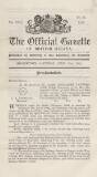 Official Gazette of British Guiana Saturday 18 April 1903 Page 1