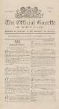 Official Gazette of British Guiana Saturday 09 December 1905 Page 1