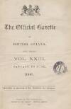 Official Gazette of British Guiana