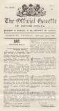 Official Gazette of British Guiana Wednesday 20 January 1909 Page 1