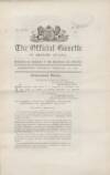 Official Gazette of British Guiana Saturday 03 February 1912 Page 1