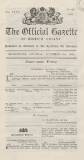 Official Gazette of British Guiana Saturday 09 November 1912 Page 1