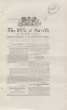 Official Gazette of British Guiana Wednesday 19 February 1913 Page 1