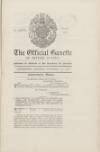 Official Gazette of British Guiana Saturday 08 November 1913 Page 1