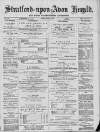 Stratford-upon-Avon Herald Friday 01 January 1886 Page 1