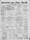 Stratford-upon-Avon Herald Friday 24 September 1886 Page 1