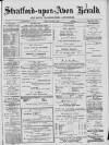 Stratford-upon-Avon Herald Friday 01 October 1886 Page 1