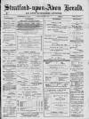 Stratford-upon-Avon Herald Friday 06 January 1888 Page 1