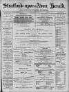 Stratford-upon-Avon Herald Friday 03 January 1890 Page 1