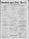 Stratford-upon-Avon Herald Friday 13 January 1893 Page 1