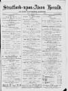 Stratford-upon-Avon Herald Friday 24 November 1893 Page 1