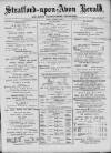 Stratford-upon-Avon Herald Friday 01 December 1899 Page 1