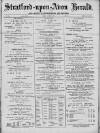 Stratford-upon-Avon Herald Friday 29 June 1900 Page 1