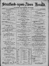 Stratford-upon-Avon Herald Friday 17 August 1900 Page 1