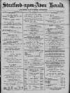 Stratford-upon-Avon Herald Friday 31 August 1900 Page 1