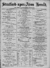 Stratford-upon-Avon Herald Friday 07 September 1900 Page 1