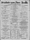 Stratford-upon-Avon Herald Friday 26 October 1900 Page 1