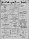 Stratford-upon-Avon Herald Friday 09 November 1900 Page 1