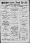 Stratford-upon-Avon Herald Friday 22 January 1904 Page 1