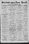 Stratford-upon-Avon Herald Friday 07 January 1910 Page 1