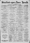 Stratford-upon-Avon Herald Friday 15 July 1910 Page 1