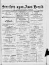 Stratford-upon-Avon Herald Friday 01 December 1916 Page 1