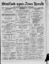 Stratford-upon-Avon Herald Friday 15 December 1916 Page 1