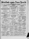 Stratford-upon-Avon Herald Friday 22 December 1916 Page 1