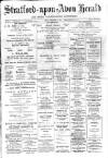 Stratford-upon-Avon Herald Friday 31 December 1920 Page 1