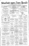 Stratford-upon-Avon Herald Friday 29 July 1921 Page 1