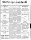 Stratford-upon-Avon Herald Friday 30 September 1932 Page 1