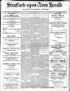 Stratford-upon-Avon Herald Friday 02 December 1932 Page 1