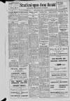 Stratford-upon-Avon Herald Friday 28 August 1942 Page 1