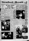 Stratford-upon-Avon Herald Friday 25 April 1980 Page 1