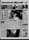 Stratford-upon-Avon Herald Friday 24 January 1986 Page 1