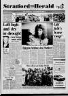 Stratford-upon-Avon Herald Friday 23 June 1989 Page 1