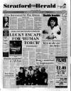 Stratford-upon-Avon Herald Friday 05 January 1990 Page 1