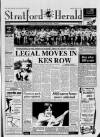 Stratford-upon-Avon Herald Friday 01 May 1992 Page 1